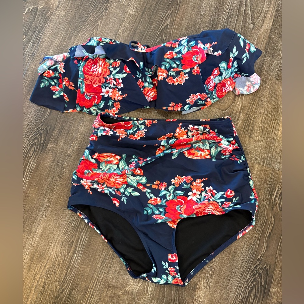 Floral Bikini Top